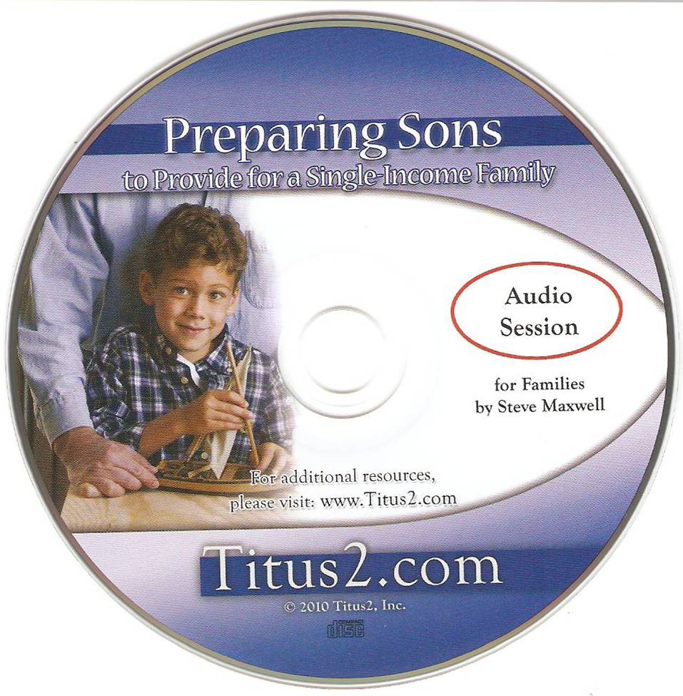 Preparing Sons Workshop CD